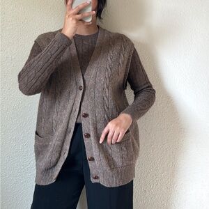 Vintage wool sweater vest